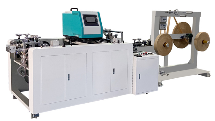 Machine de fabrication de poignées en papier plates et torsadées LQ-YFT10EF